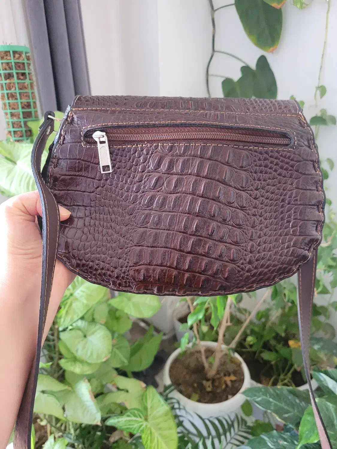 کیف دوشی چرم گاوی|کیف، کفش، کمربند|ارومیه, |دیوار