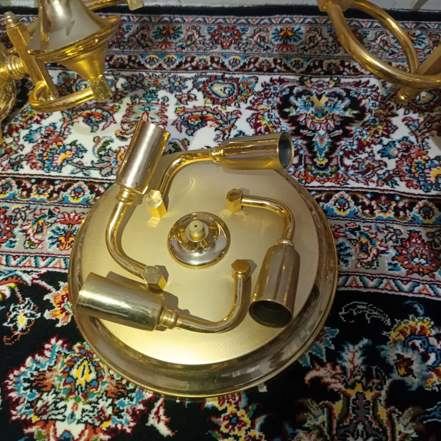 سه عدد لوستر|لوستر و چراغ آویز|کرمانشاه, |دیوار