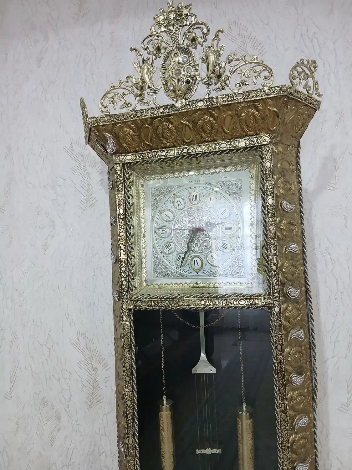 ساعت ایستاده برنز فقط۶ ملیون|ساعت دیواری و تزئینی|تاکستان, |دیوار