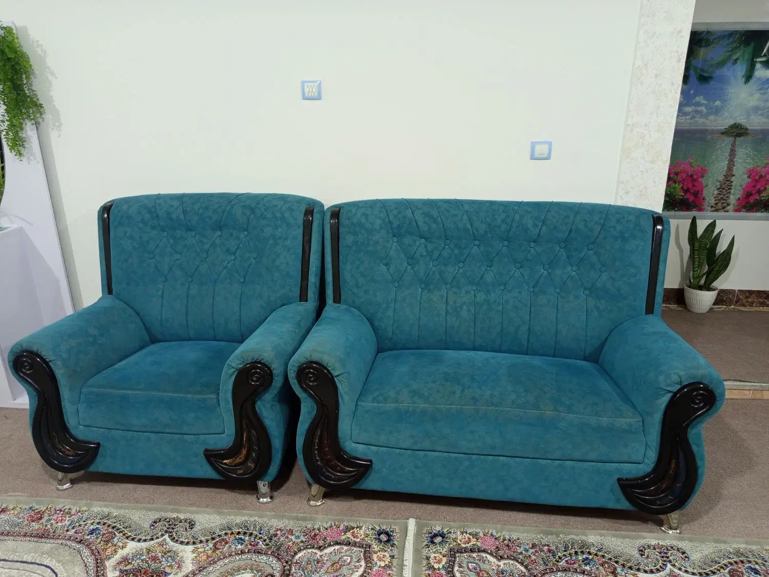 فروش مبل هفت نفره|مبلمان خانگی و میز عسلی|اسفراین, |دیوار