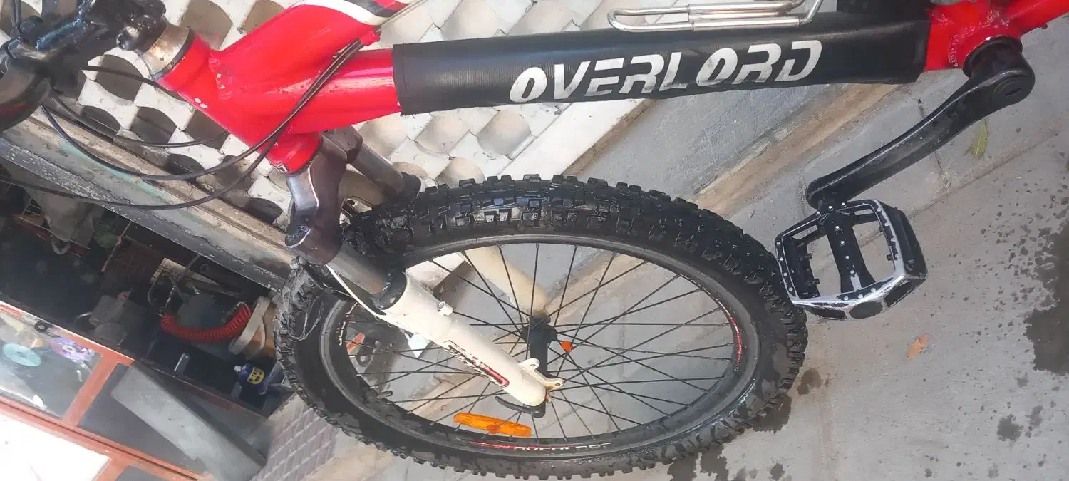 دوچرخه 24 اورلود آلومینیومی|دوچرخه، اسکیت، اسکوتر|تهران, خانی آباد نو جنوبی|دیوار