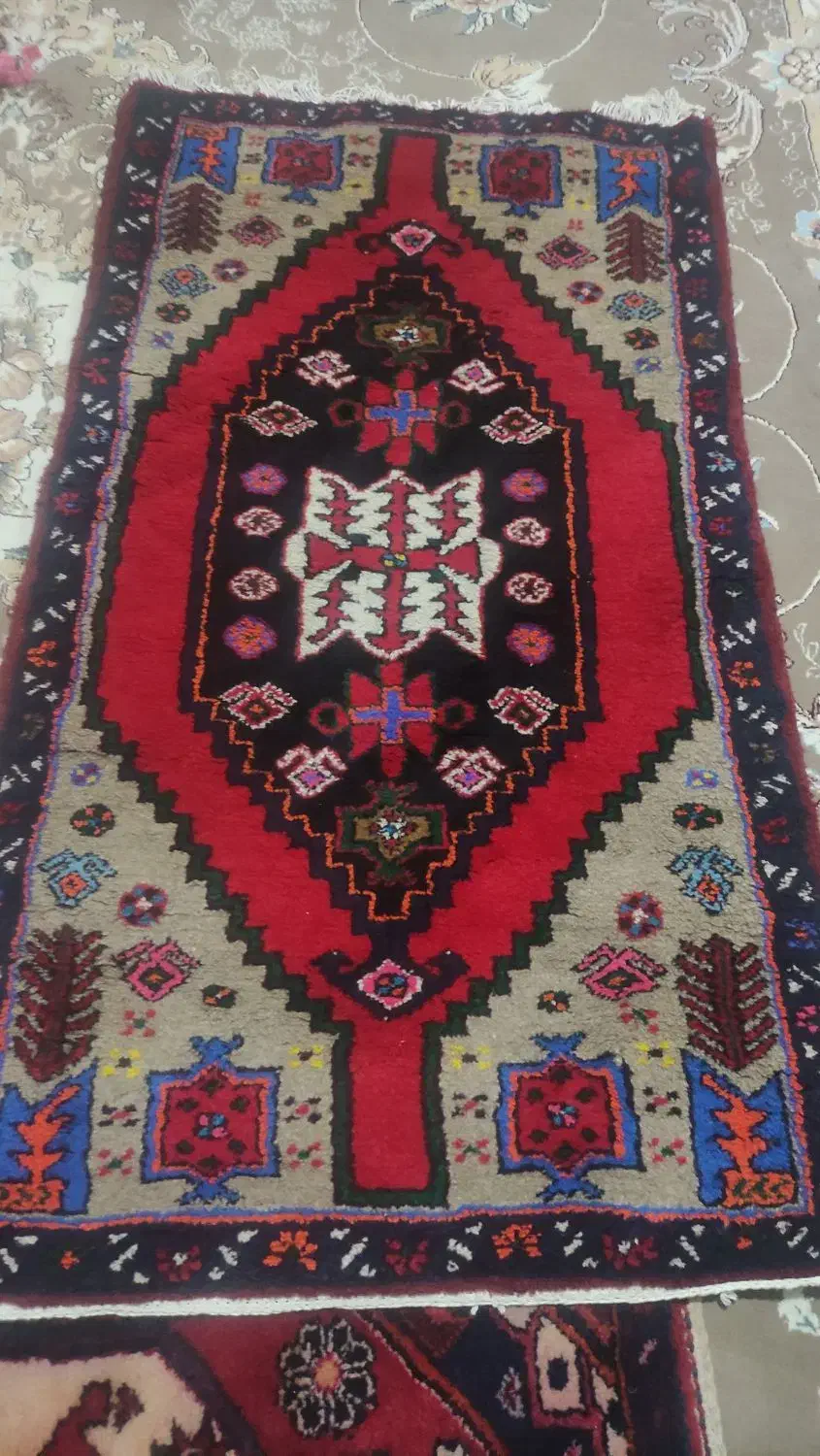 قالیچه ی شاهسونی|فرش|قم, ارم|دیوار