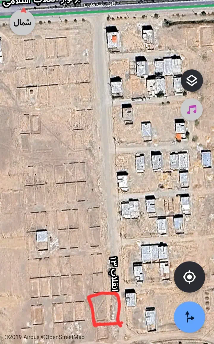 زمین ۱۰۰متری بلوار انقلاب حاشیه بلوار ۲۵متری|فروش زمین و ملک کلنگی|تربت‌حیدریه, شهرک ولیعصر|دیوار