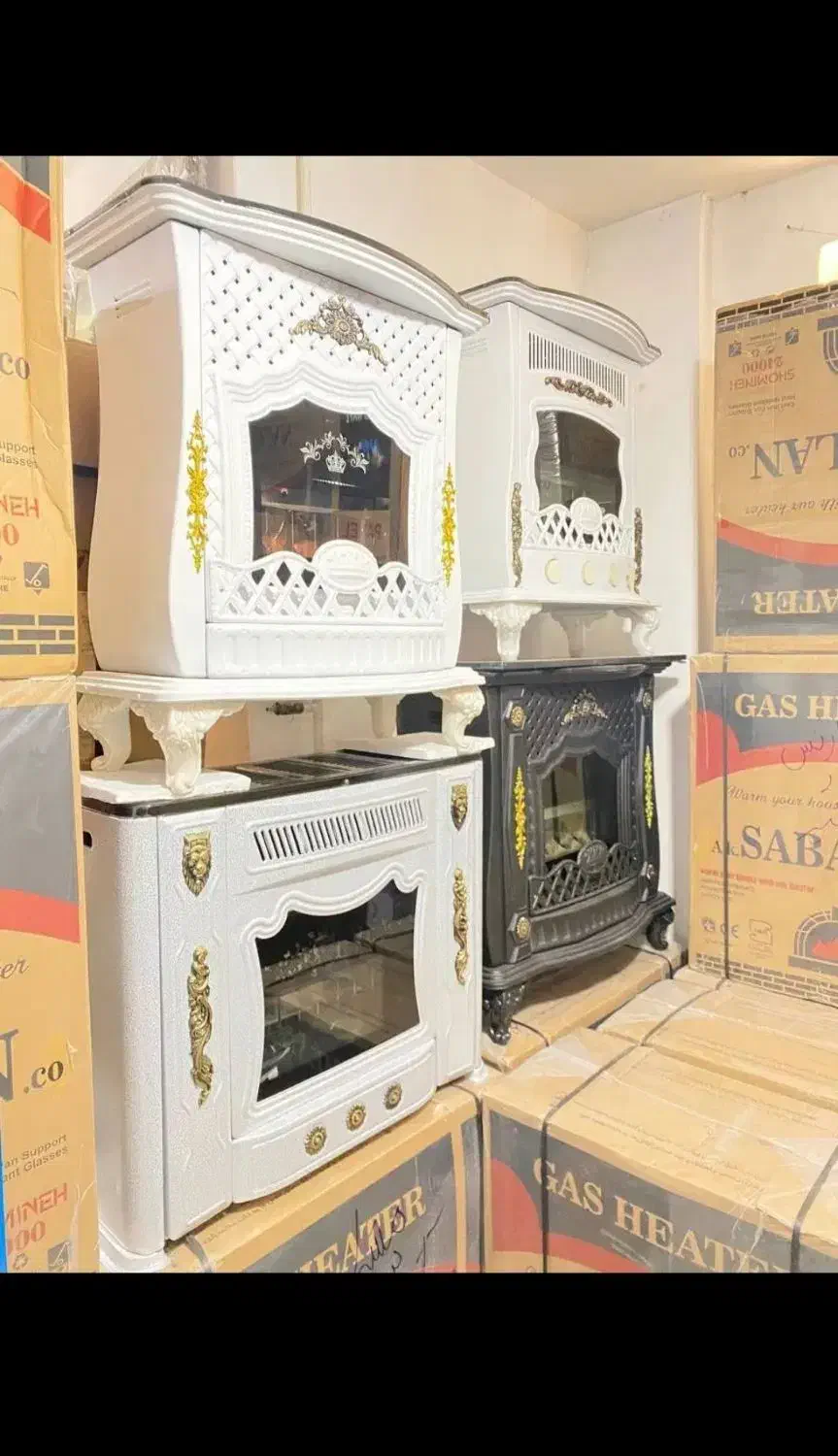 انواع بخاری های پاییزان وبهکاران .شارق توس و...|بخاری، هیتر، شومینه|گنبد کاووس, |دیوار