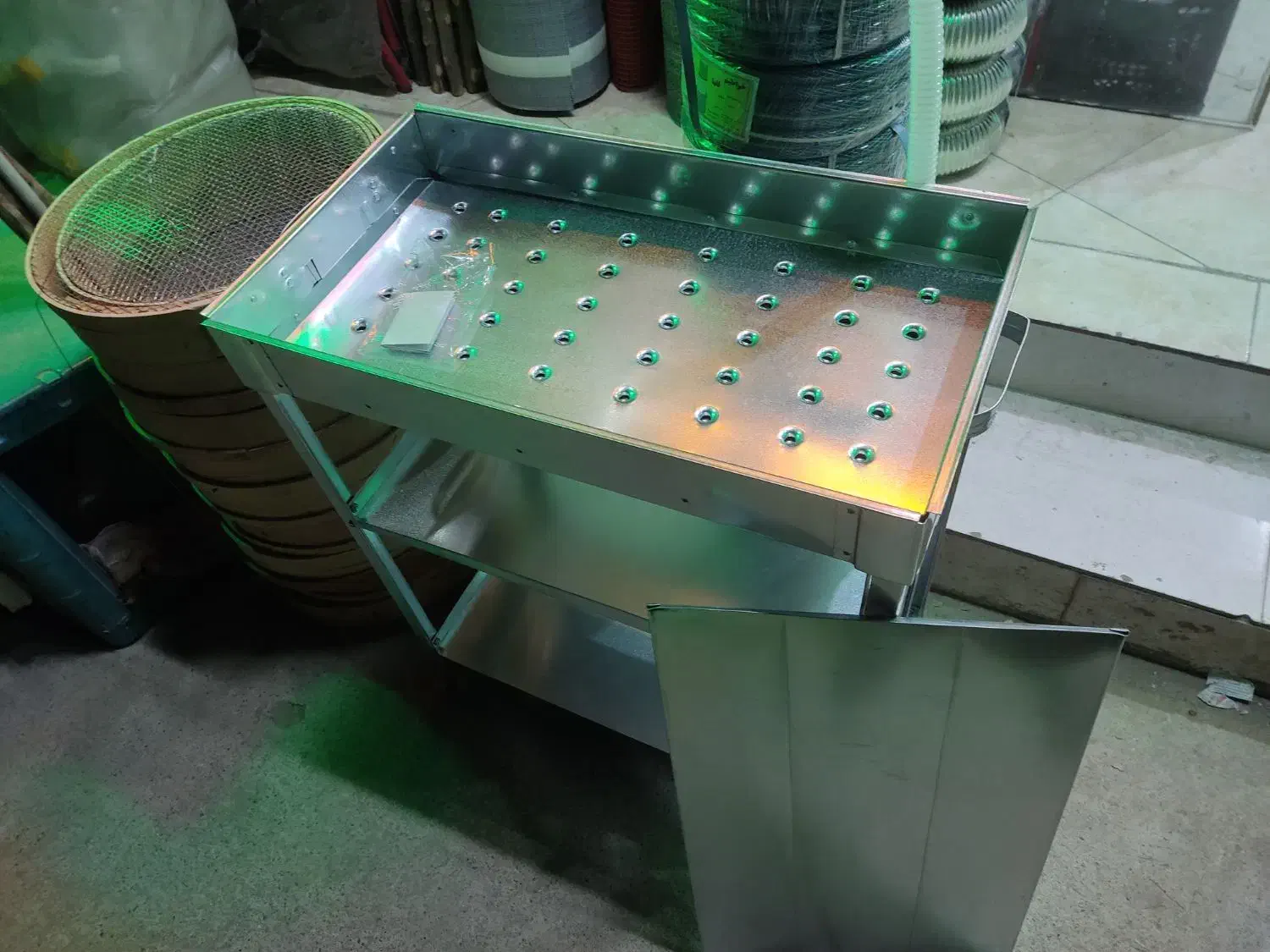 منقل کبابی پایه دار دو سینی|اجاق گاز و لوازم برقی پختوپز|اصفهان, دهنو|دیوار