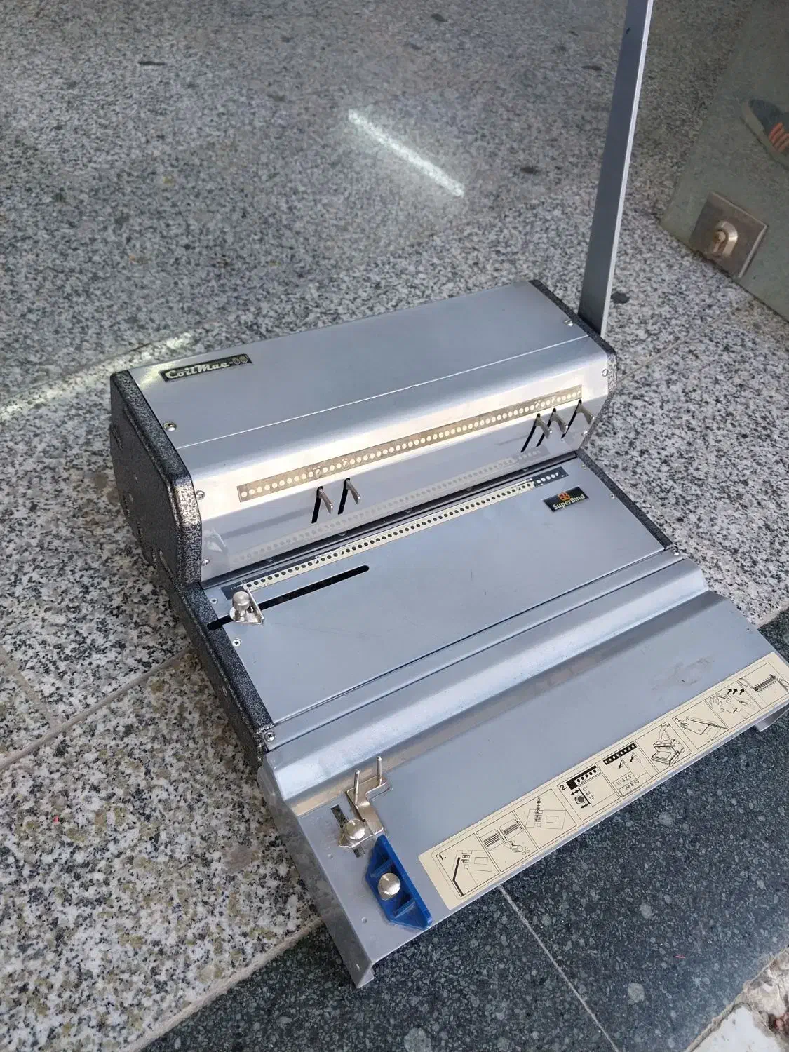 دستگاه سیمی صحافی پانچ فنرزن مارپیچ کتاب سوپربایند|دفتر کار|تهران, چیتگر جنوبی|دیوار