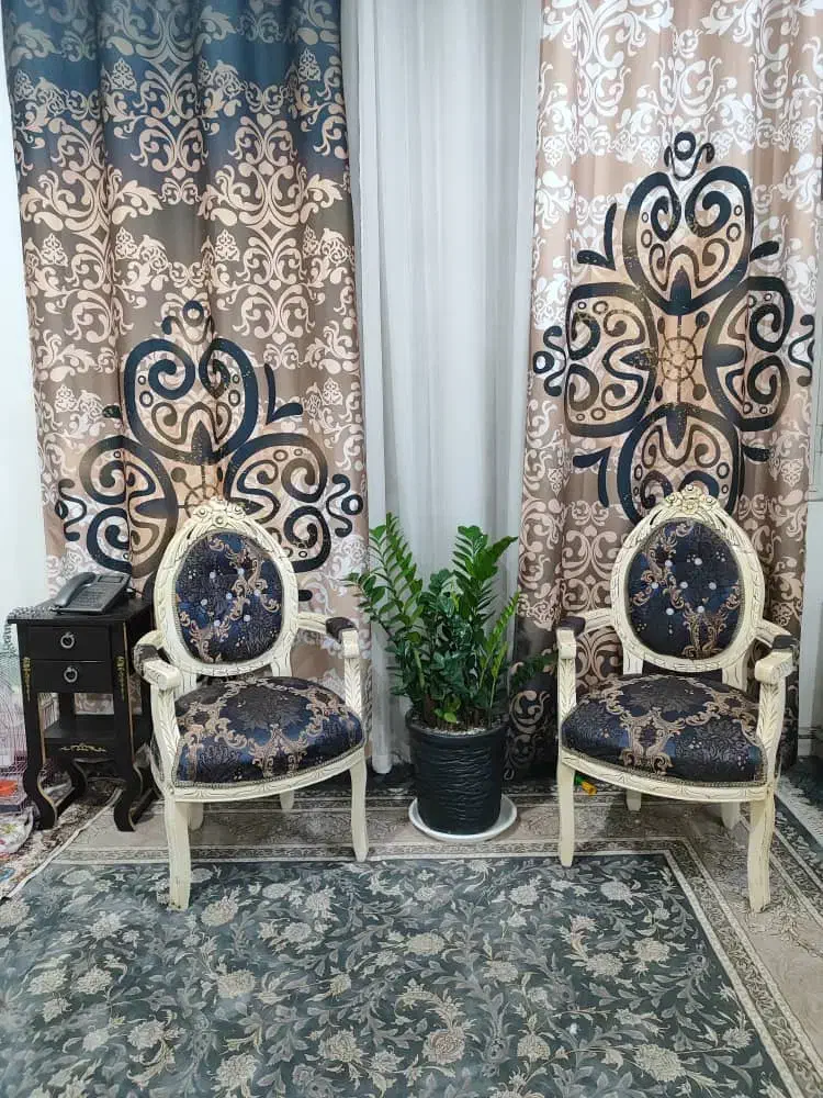 مبل استیل وپرده|مبلمان خانگی و میز عسلی|پاکدشت, خاتون آباد|دیوار