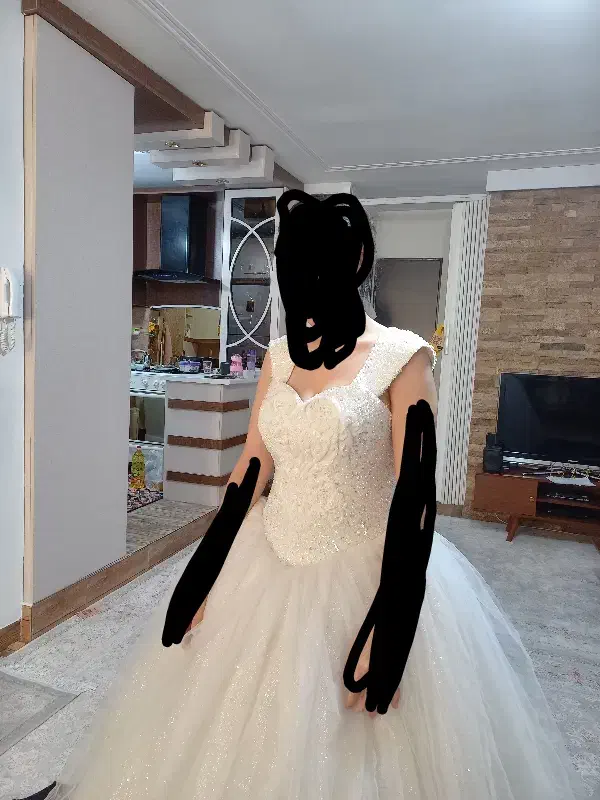 لباس عروس سایز ۳۶ تا ۴۰|لباس|رباطکریم, رباطکریم|دیوار