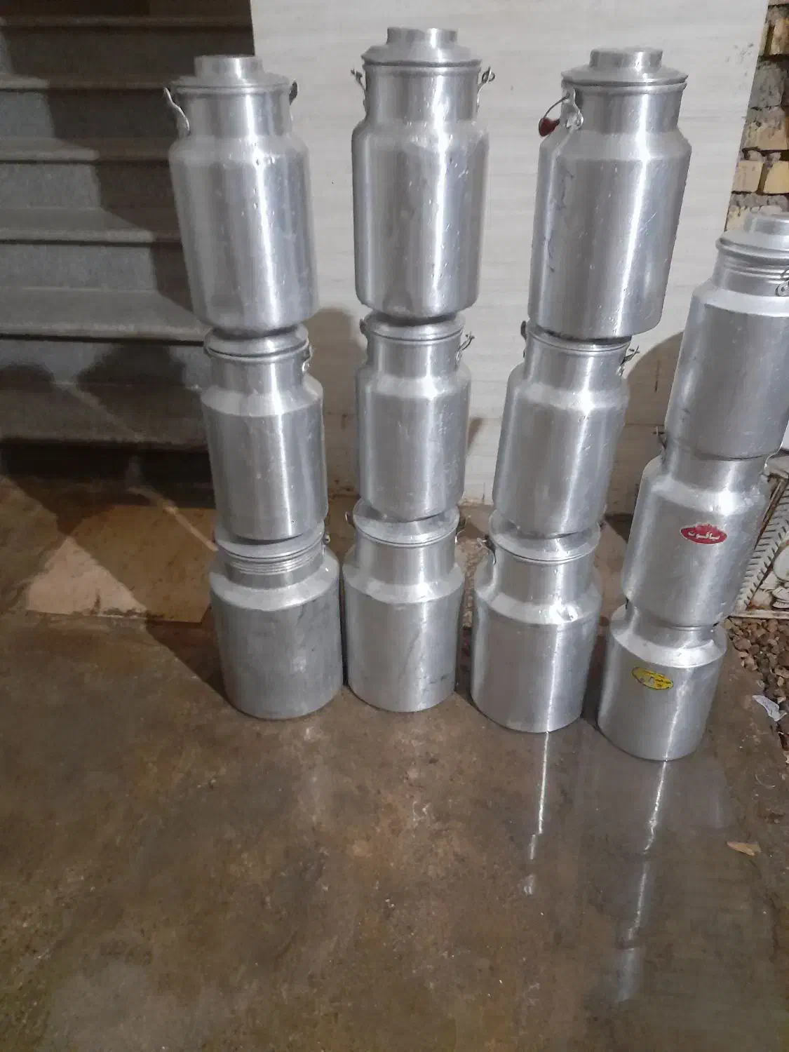 ظرف المینومی پنج کیلوی و ده کیلوی|ظروف نگهدارنده، پلاستیکی، یکبارمصرف|گنبد کاووس, |دیوار