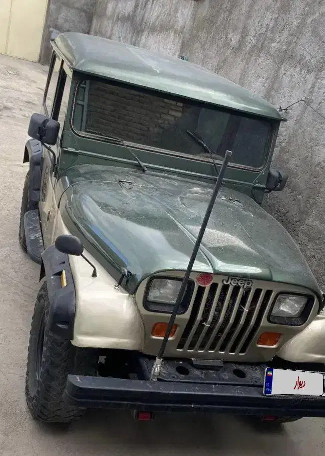 جیپ صحرا موتور بزرگ 77|خودرو کلاسیک|بناب, |دیوار