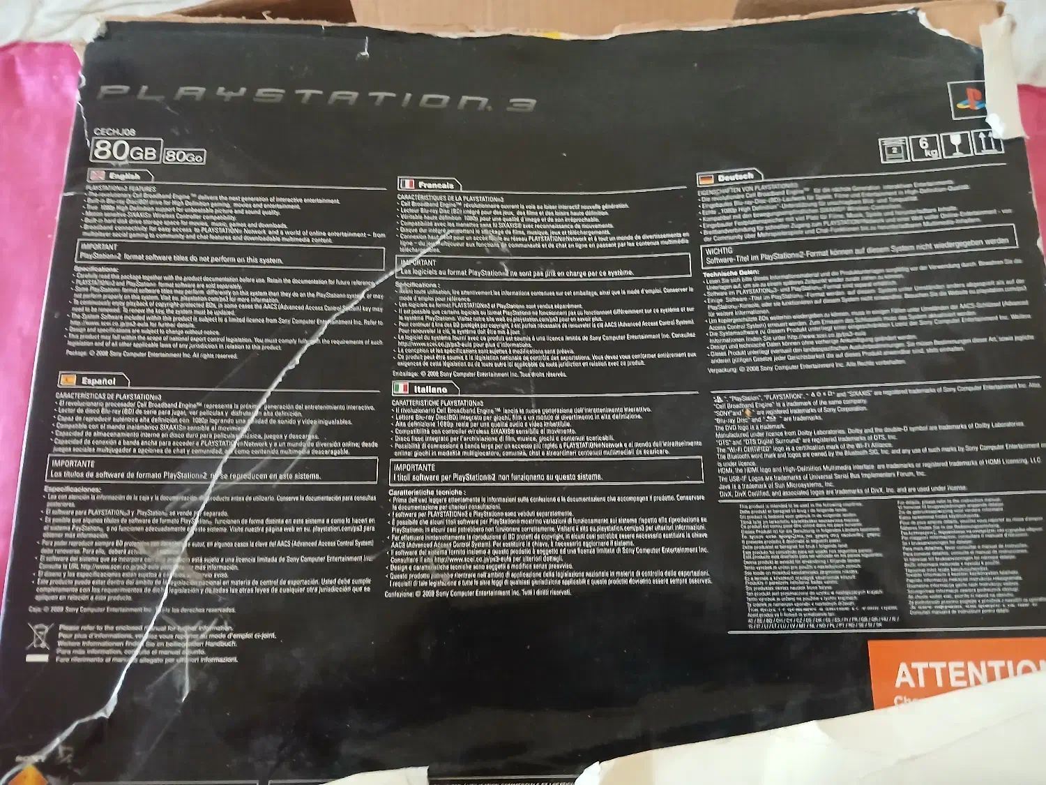 پلی استیشن ۳|کنسول، بازی ویدئویی و آنلاین|پرند, فاز ۵|دیوار