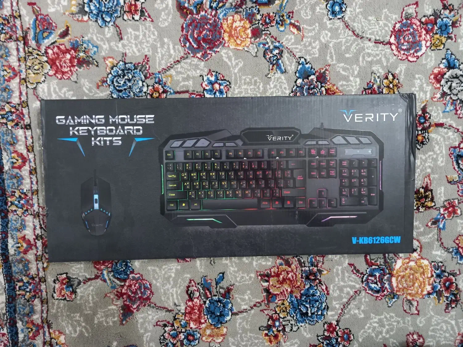 کیبرد و نوس RGB برند VERITY اکبند|قطعات و لوازم جانبی رایانه|فردیس, شهرک هفده شهریور|دیوار