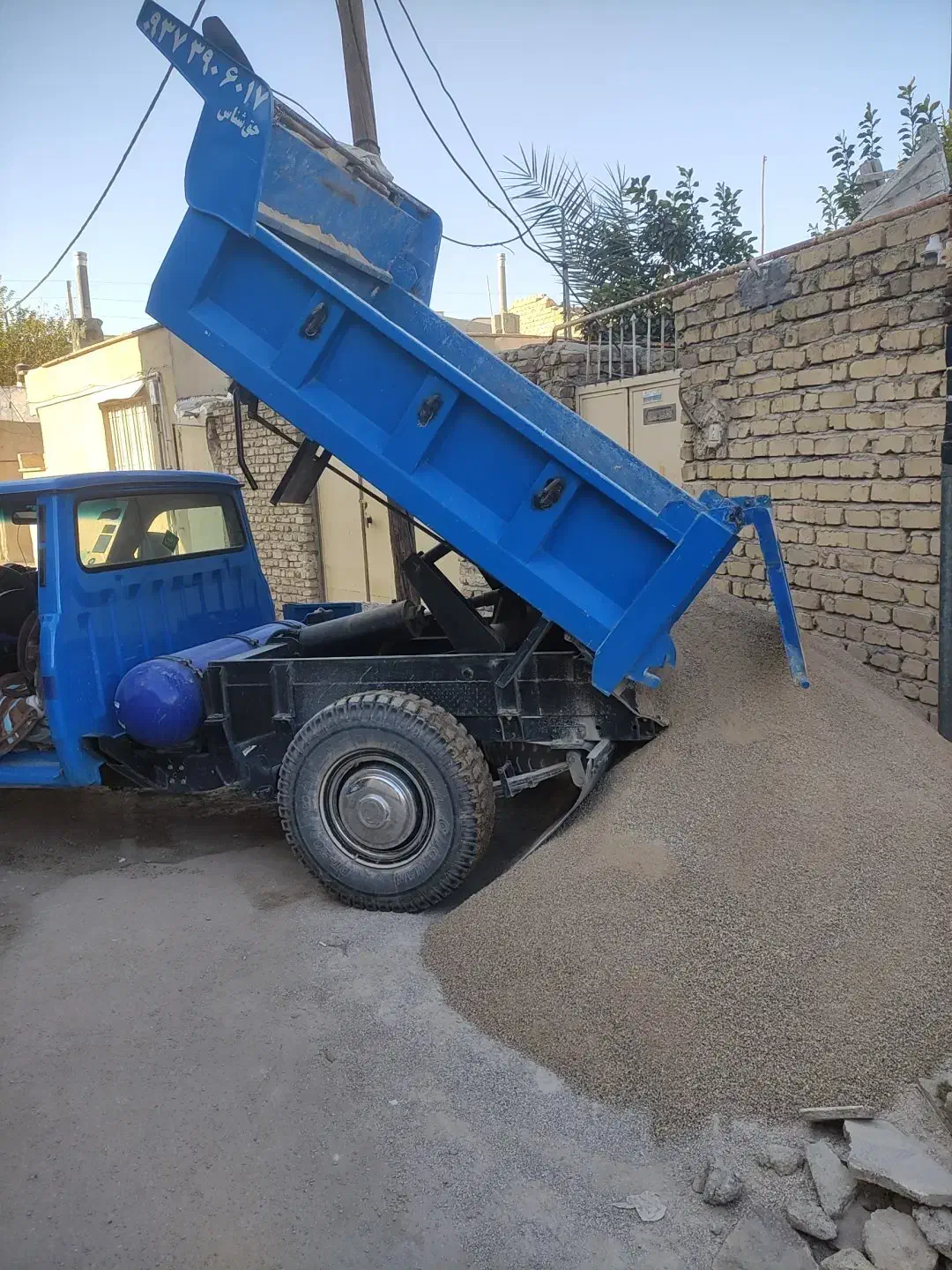 حمل مصالح ساختمانی با نیسان کمپرسی فیروزآباد|خدمات حمل و نقل|فیروزآباد (فارس), |دیوار