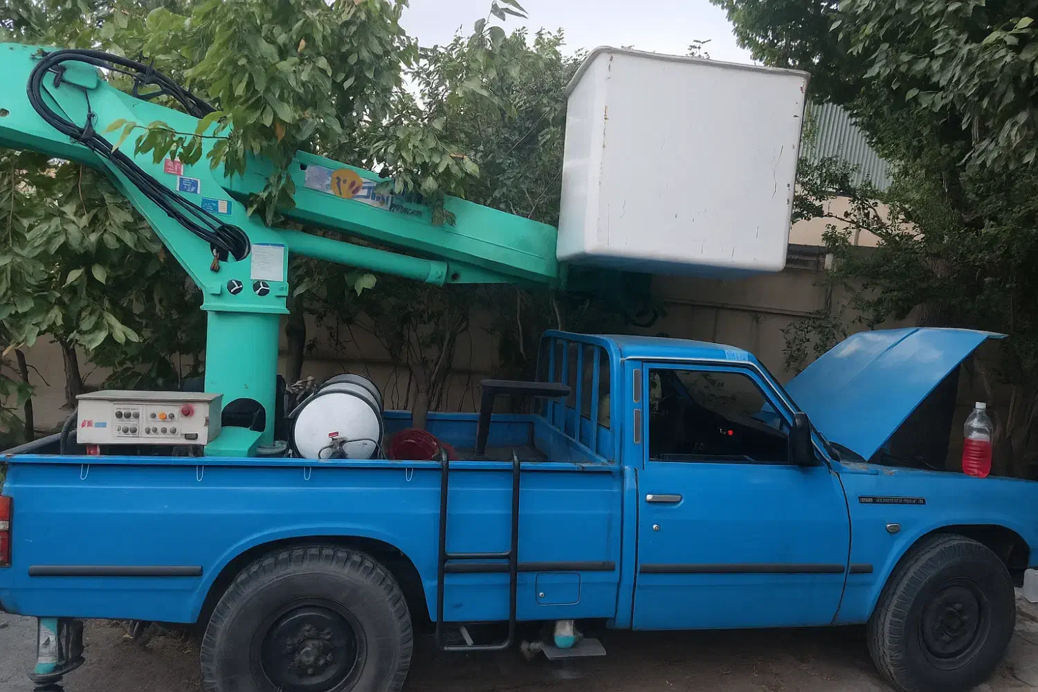 اجاره بالابر نیسانی ارتفاع ۱۲ متر|خدمات حمل و نقل|چهاردانگه (تهران), |دیوار