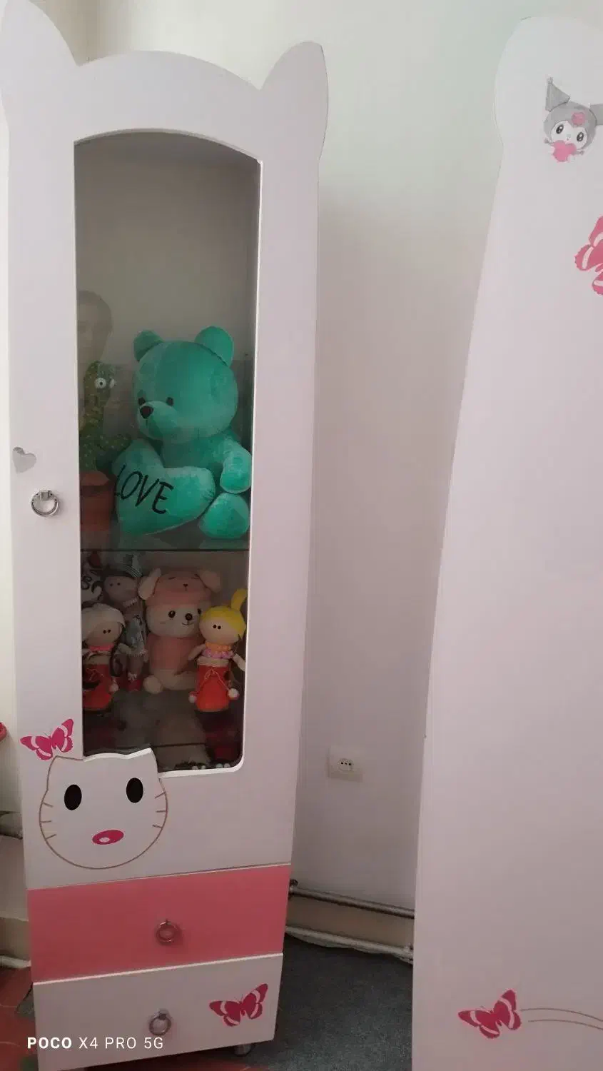 سرویس تخت و کمد کودکانه|اسباب و اثاث بچه|مراغه, |دیوار