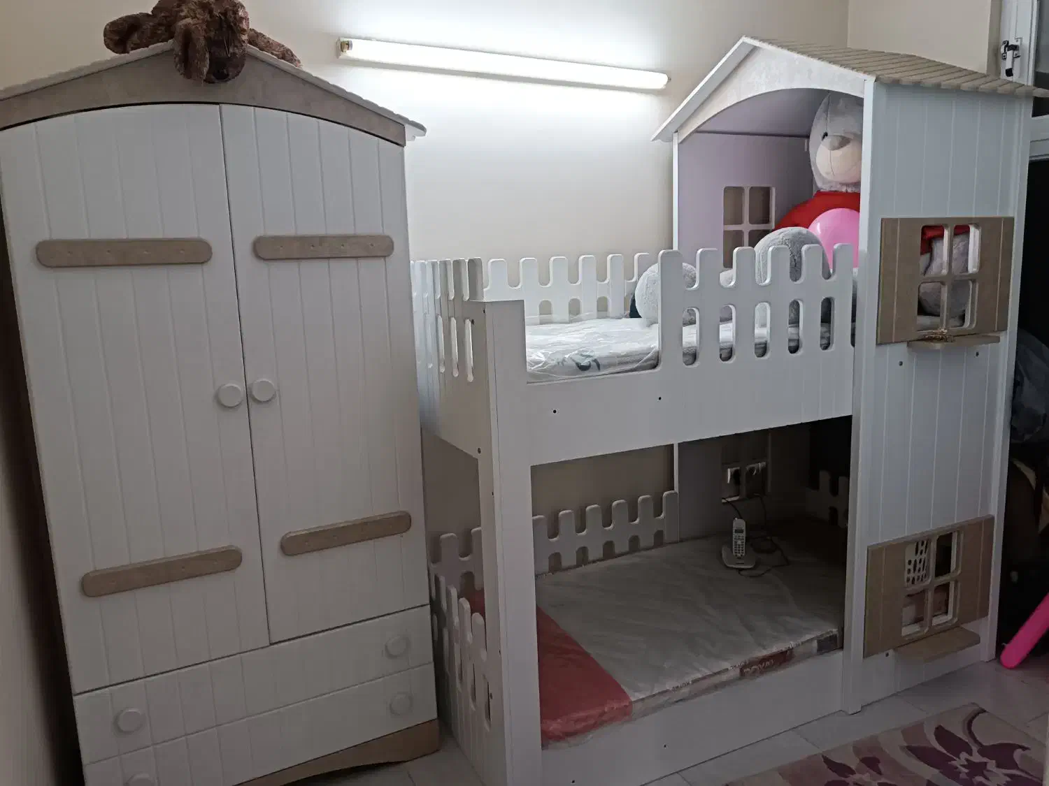 سرویس خواب دوطبقه کودک|تخت و سرویس خواب|ری, دولت‌آباد|دیوار