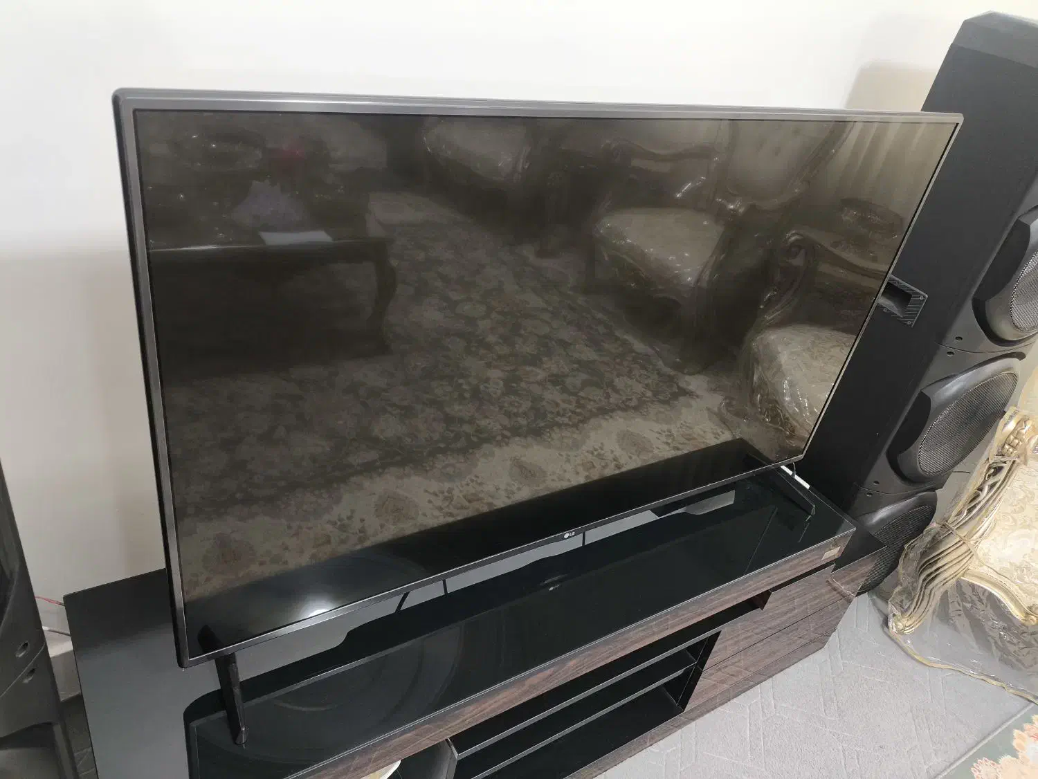 تلوزیون الجی 55 اینچ اصل کره ای|تلویزیون و پروژکتور|قزوین, |دیوار