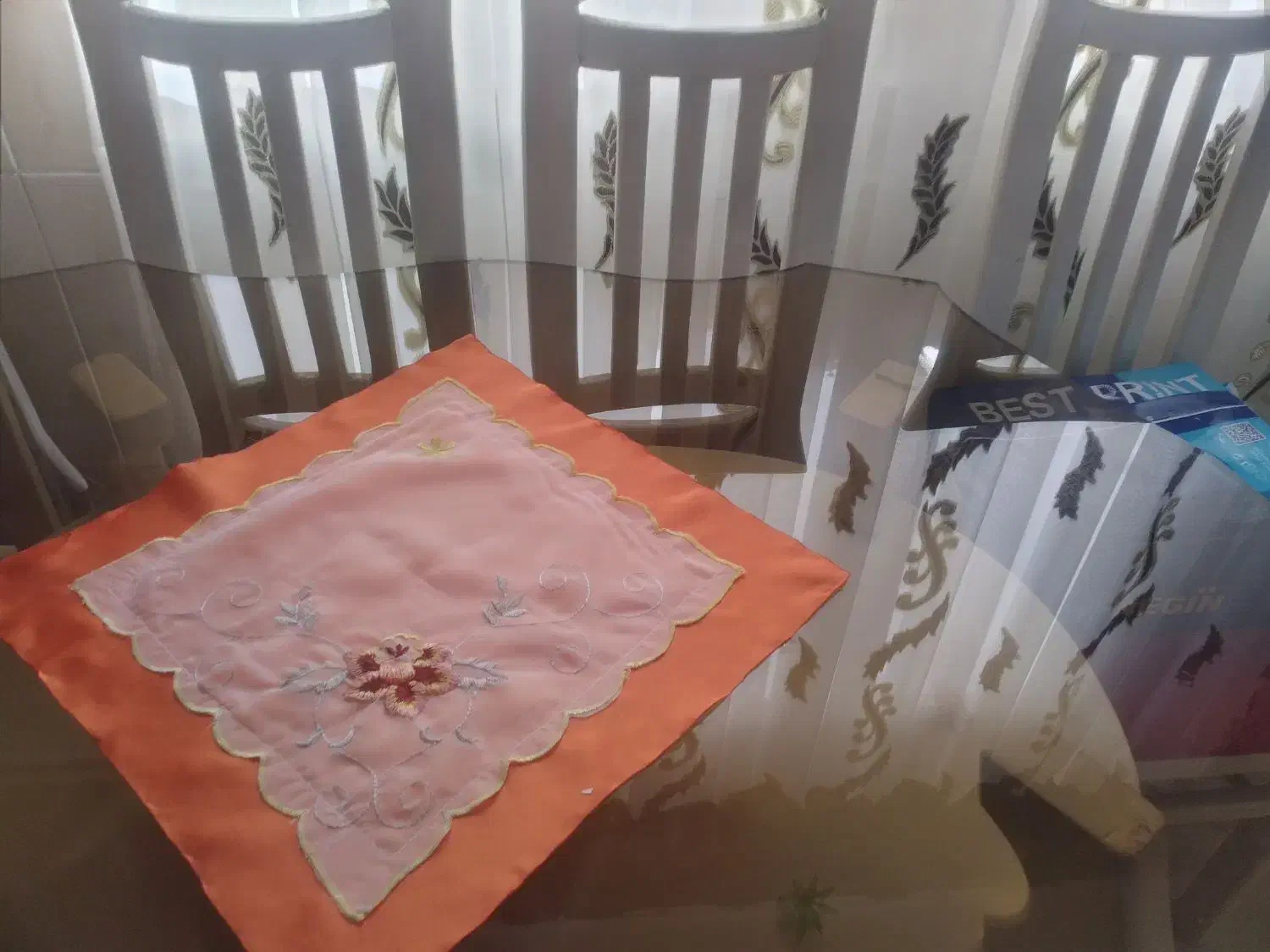 میز نهار خوری چهار نفری|میز و صندلی غذاخوری|سراب, |دیوار