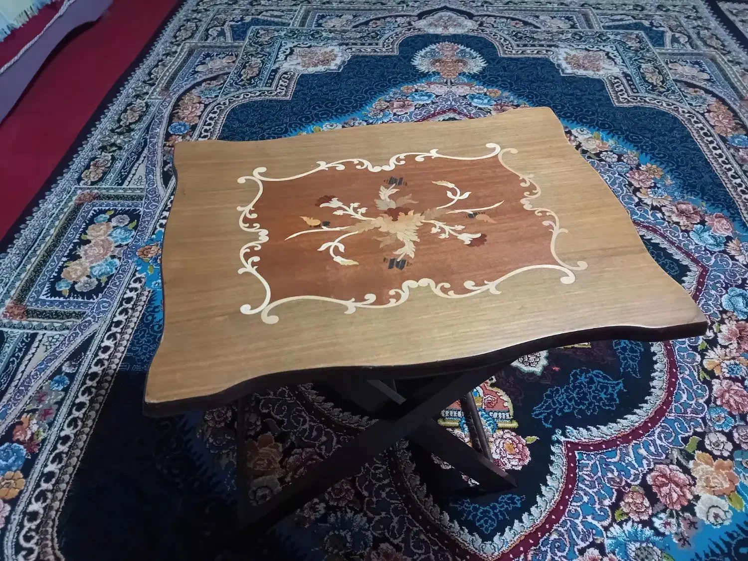 میزعسلی تاشو ۴نفره|مبلمان خانگی و میز عسلی|سمنان, |دیوار