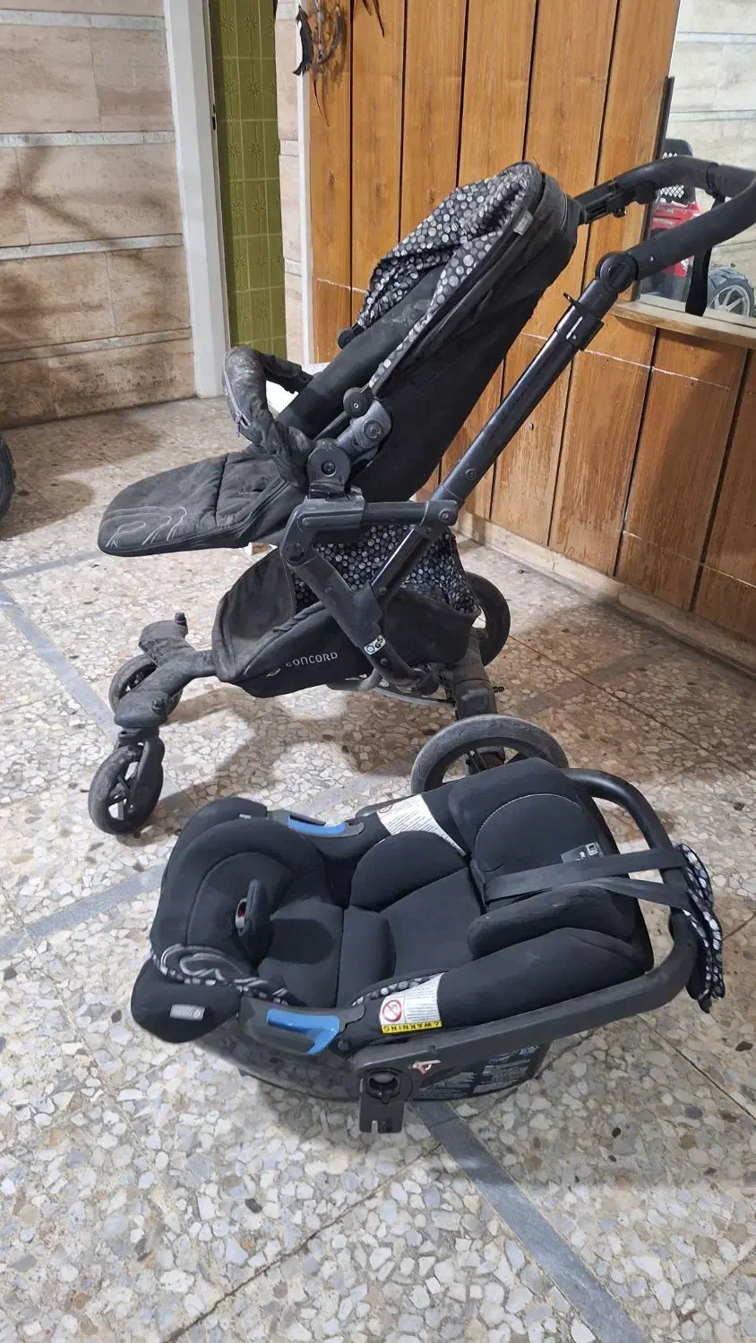 ست کالسکه و کریر و صندلی بچه|کالسکه و لوازم جانبی|تهران, زعفرانیه|دیوار