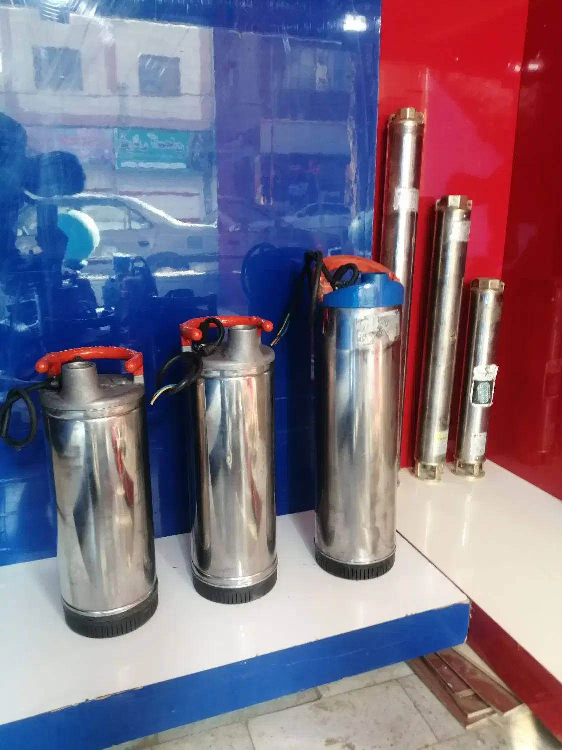 پمپ کفکش90و65و45متری برند رادپمپ استیل|ماشین‌آلات صنعتی|فردیس, شهرک شهید حسینی|دیوار