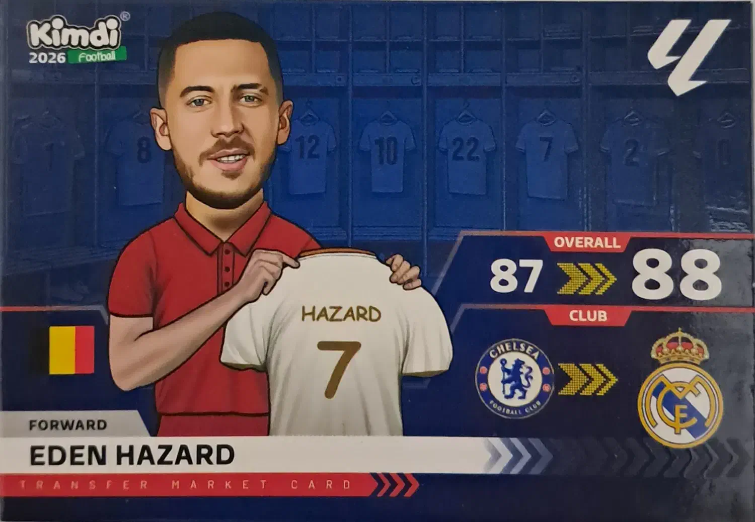 کارت کیمدی 2026 TRANSFER MARKET ادن هازارد|کلکسیون و سرگرمی|پاکدشت, پاکدشت (مامازند)|دیوار