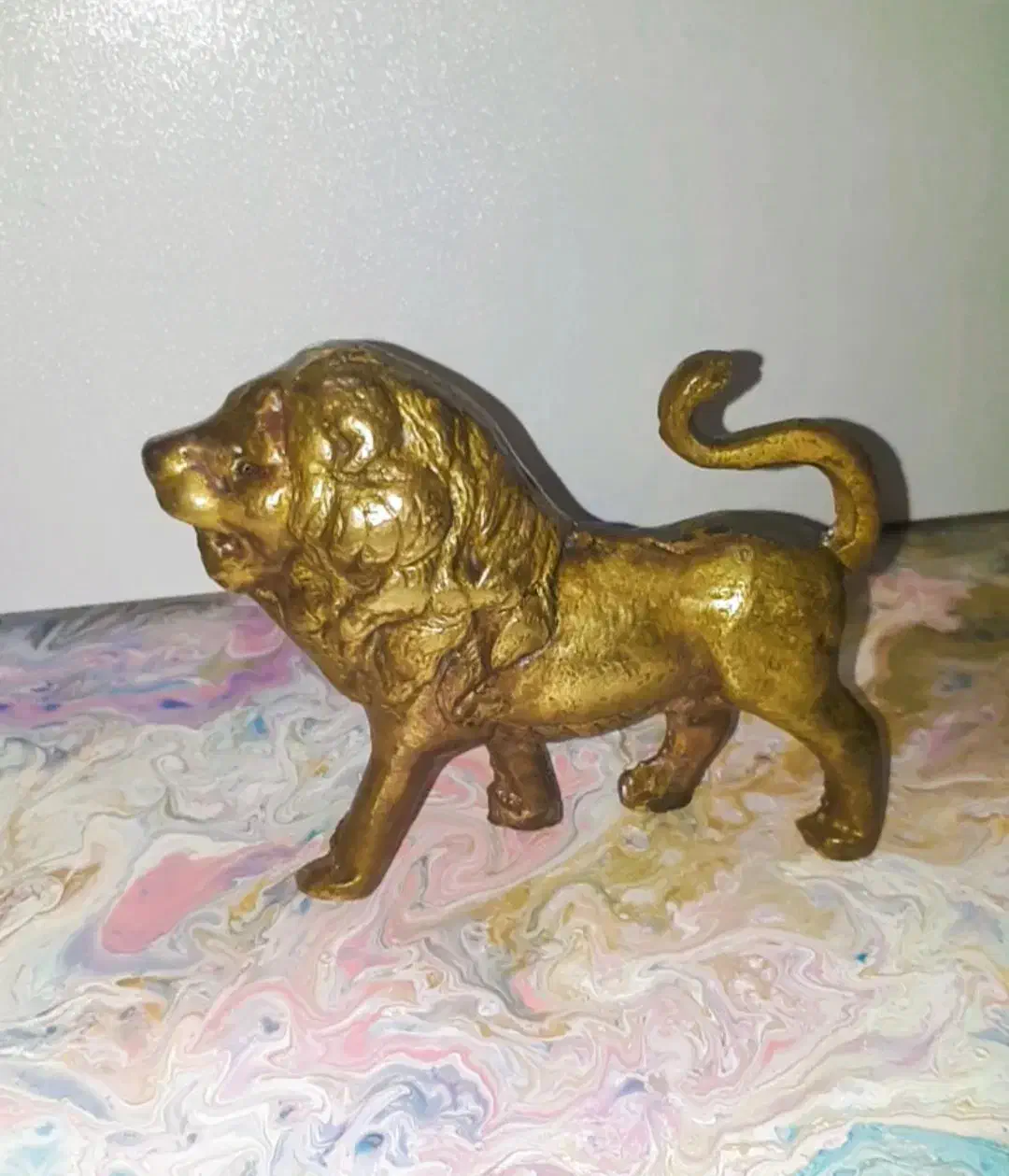 مجسمه برنزی آنتیک|کلکسیون اشیاء عتیقه|گرگان, |دیوار