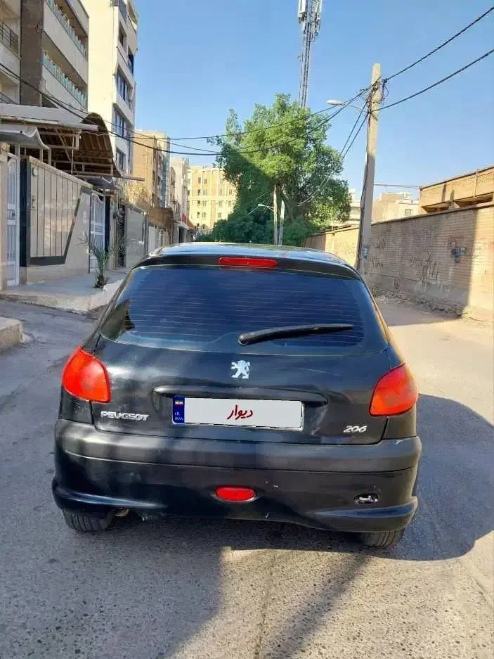 ۲۰۶ تیپ ۲|خودرو سواری و وانت|اهواز, کوی جانبازان(دانش)|دیوار