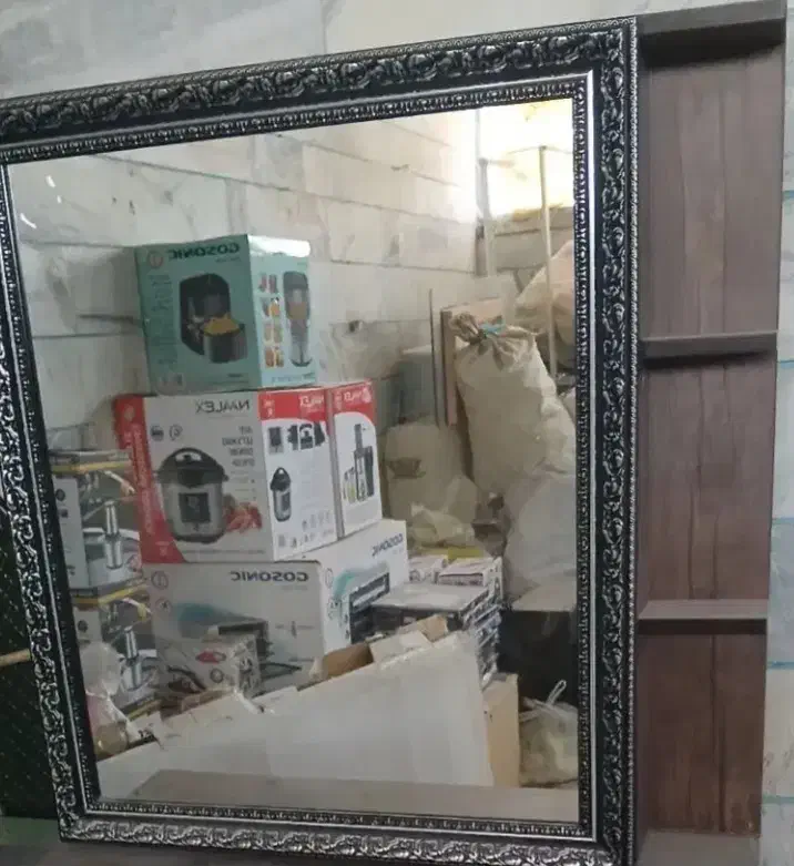 آینه دراور گم شده|اشیا|جوانرود, |دیوار