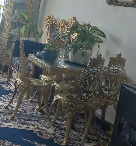 صندلیو میزغذاخوری ۴نفره|میز و صندلی غذاخوری|یاسوج, |دیوار