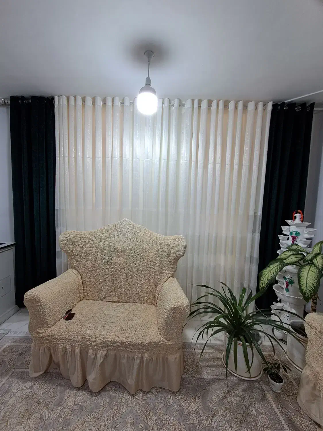 پرده|پرده، رانر، رومیزی|اسلام‌‌آباد غرب, |دیوار