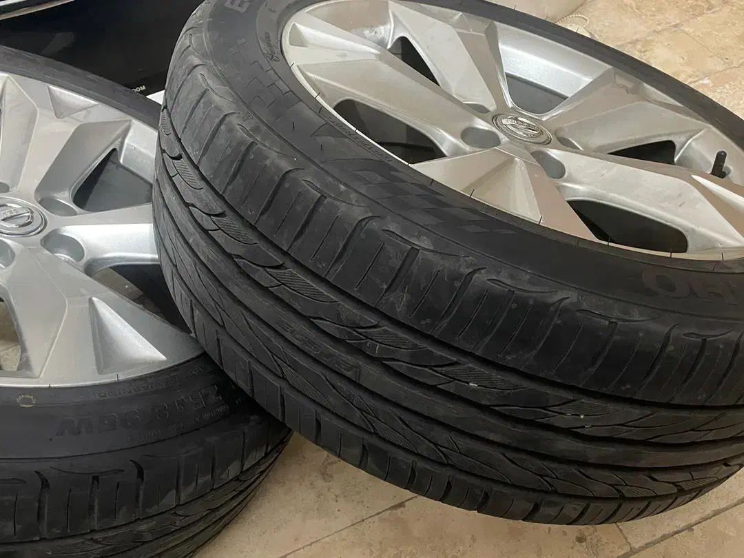 رینگ و لاستیک ۱۸ اینچ لکسوزی|قطعات یدکی و لوازم جانبی|تهران, آشتیانی|دیوار