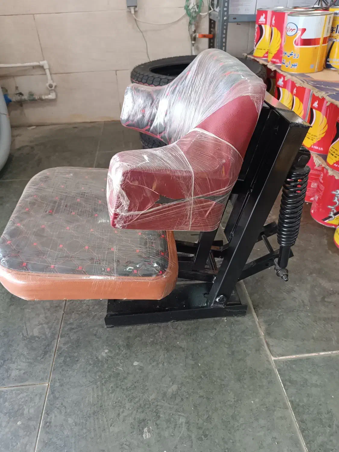 صندلی تراکتور دو فنره|قطعات یدکی و لوازم جانبی|گنبد کاووس, |دیوار