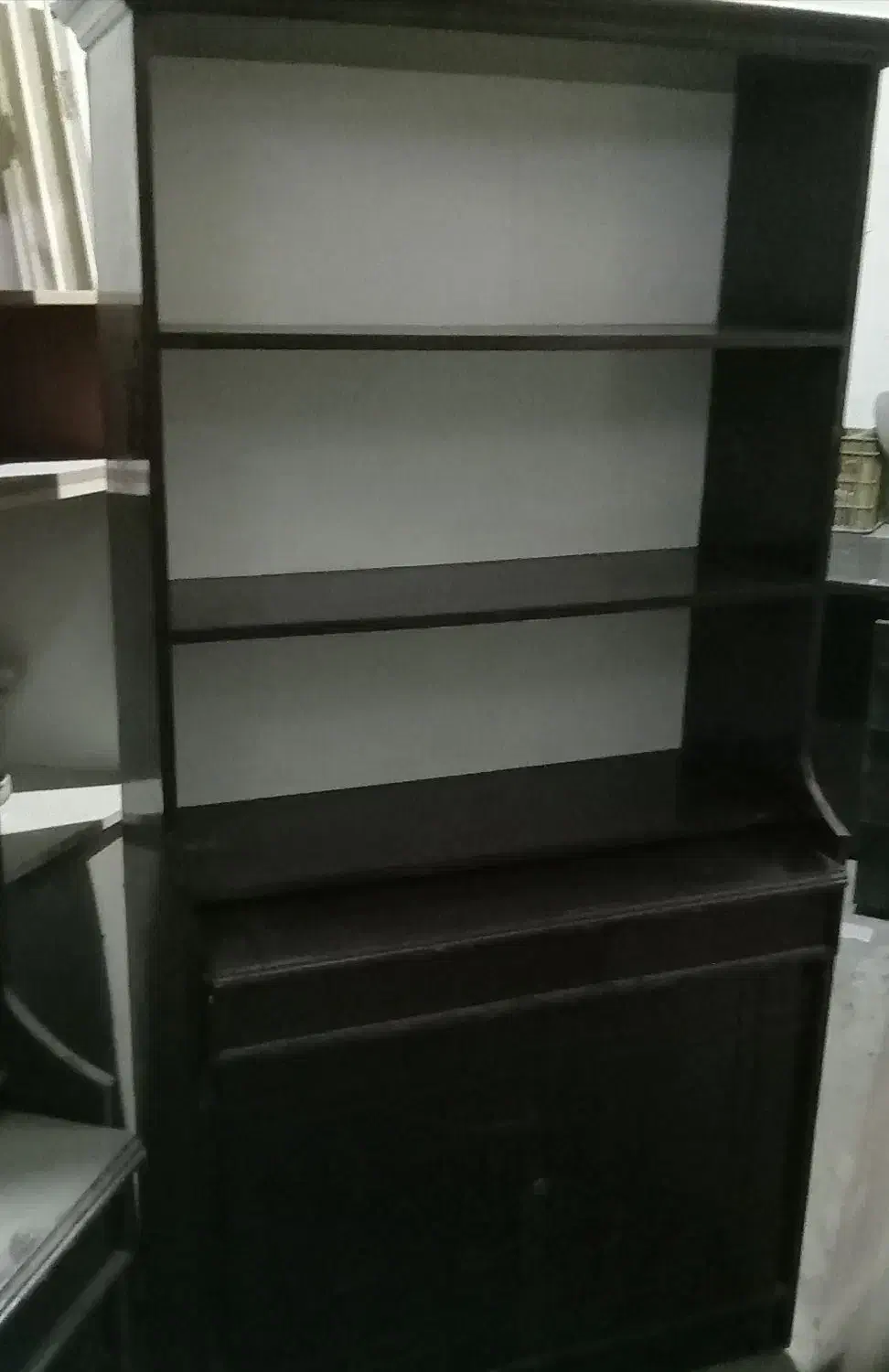 کمدکتابخانه|کتابخانه، شلف، قفسه‌های دیواری|خمینی‌شهر, |دیوار