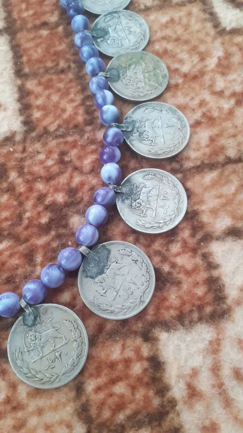 گردنبد دست ساز زمان شاهی|بدلیجات|قوچان, |دیوار