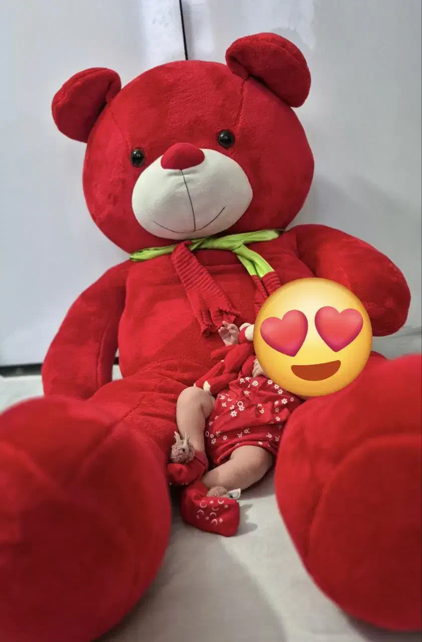 خرس عروسکی بزرگ ۱۶۰ سانتی|اسباب‌‌بازی|گلبهار, شهر جدید گلبهار|دیوار