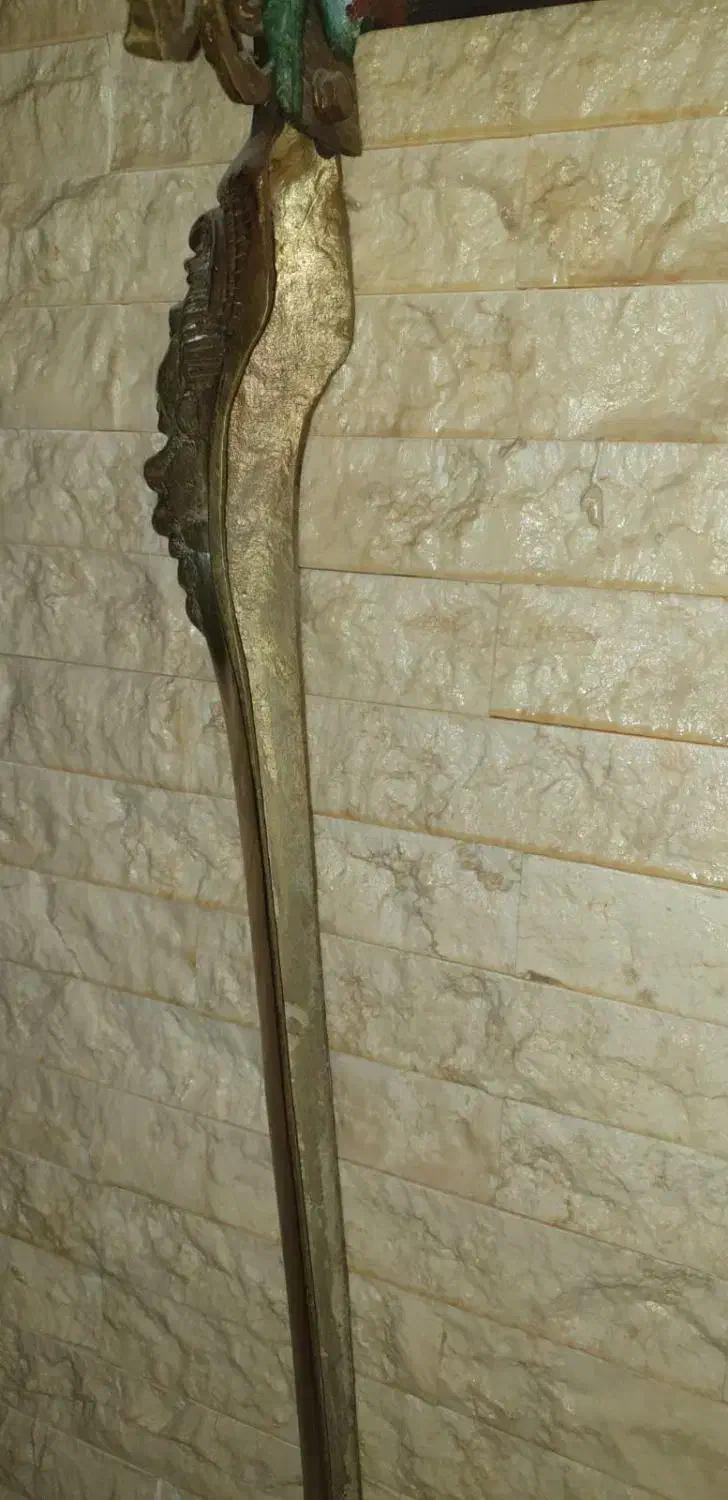 آینه کنسول برنزی ۴۵ ساله|بوفه، ویترین، کنسول|رودهن, |دیوار