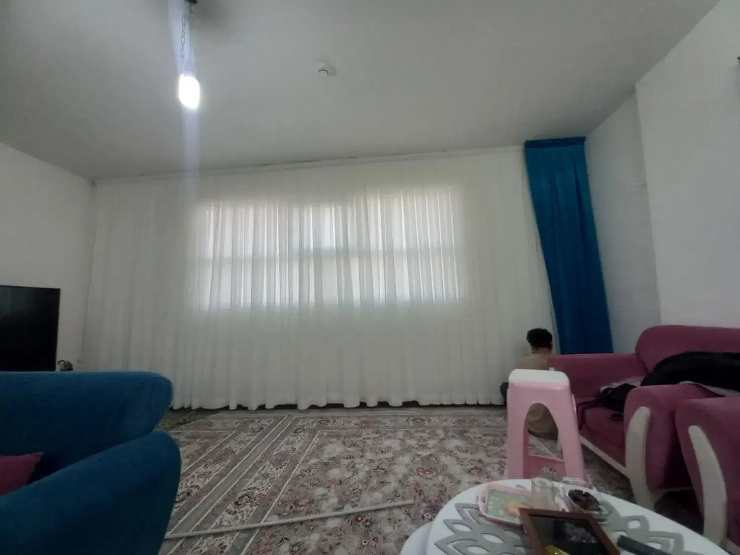 پرده حریر بسیار تمیزونو به همراه متقال و دکور|پرده، رانر، رومیزی|قم, پردیسان|دیوار