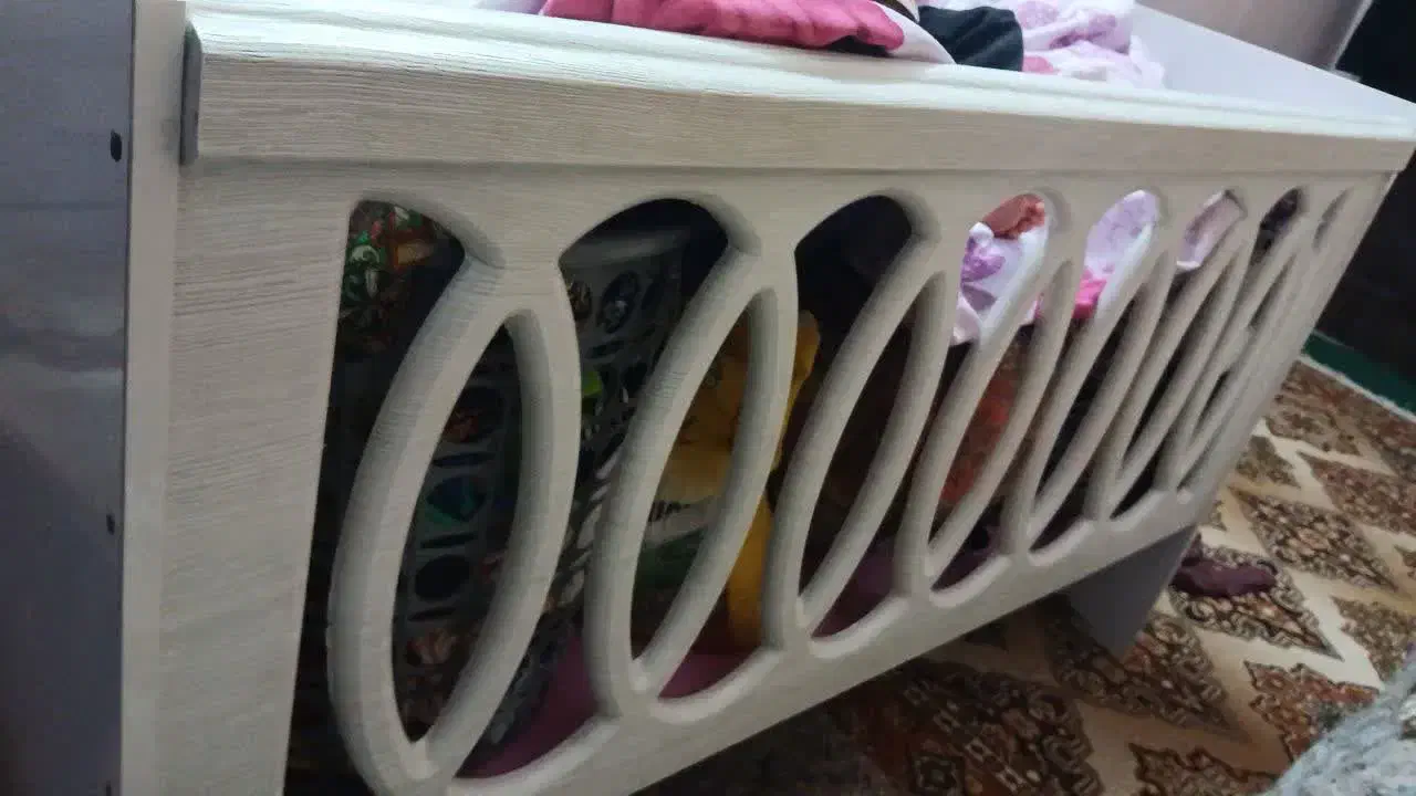 تخت گهواره کودک درحد خیلی نو|تخت و سرویس خواب|مشهد, شهید شهریاری|دیوار