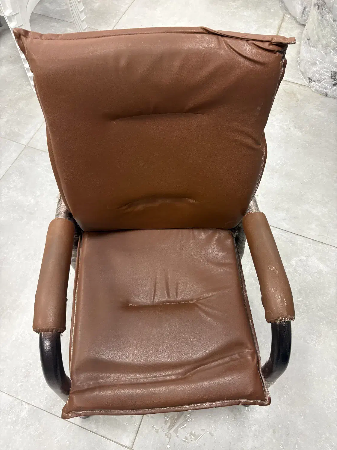 صندلی انتظار قهوه ای|مبلمان اداری|شاهرود, |دیوار