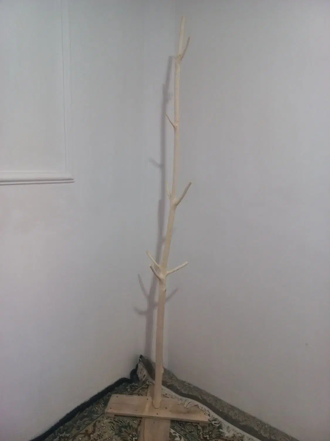 آویز لباس ایستاده طرح شاخه درخت|بندرخت و رخت‌آویز|ماهنشان, |دیوار