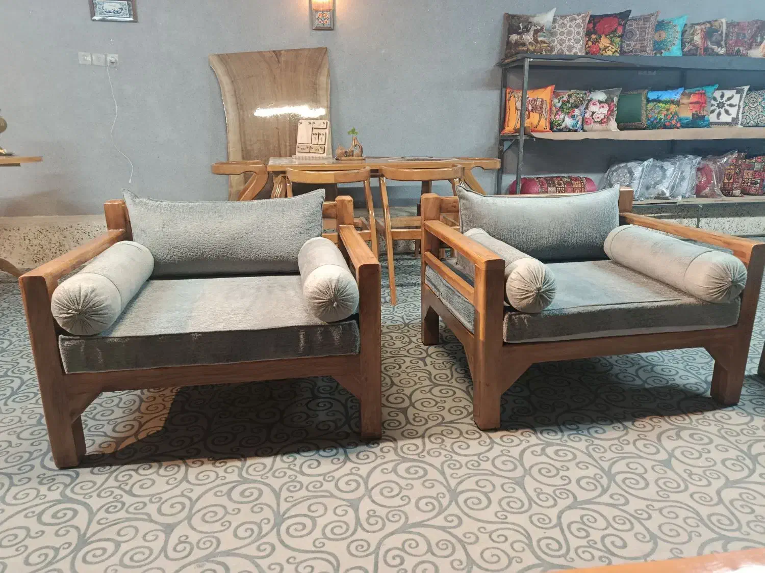 مبل پینترستی تخت سنتی|مبلمان خانگی و میز عسلی|خمینیشهر, |دیوار