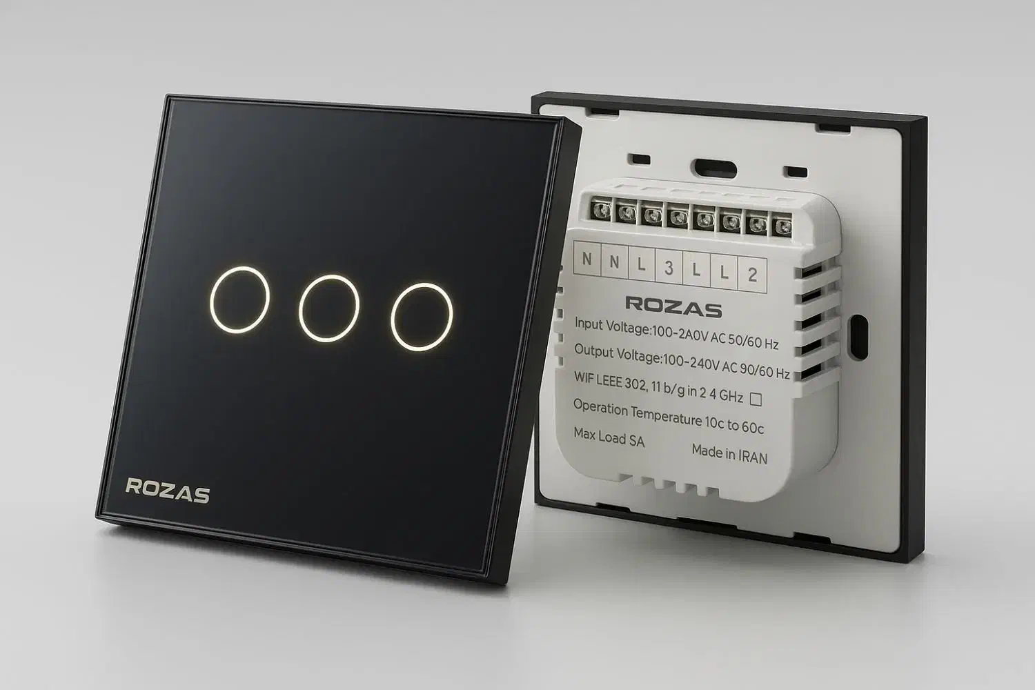 هالوژن ۷ وات و کلید های لمسی ساده و هوشمند|لامپ و چراغ|سبزوار, جهاد کشاورزی|دیوار