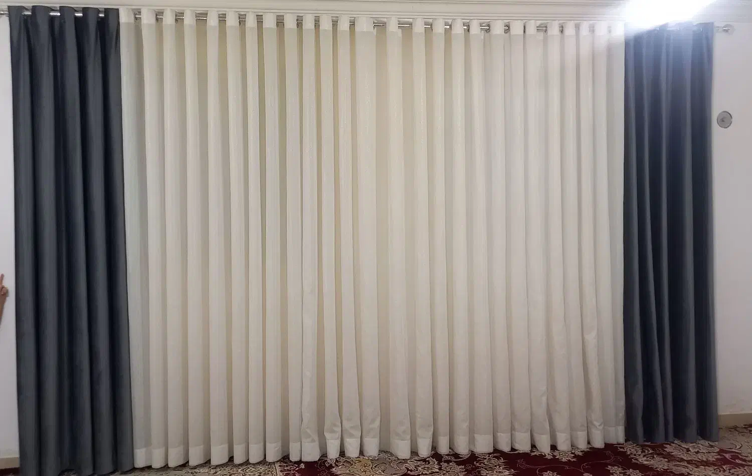 پرده پذیرایی|پرده، رانر، رومیزی|قائمشهر, |دیوار