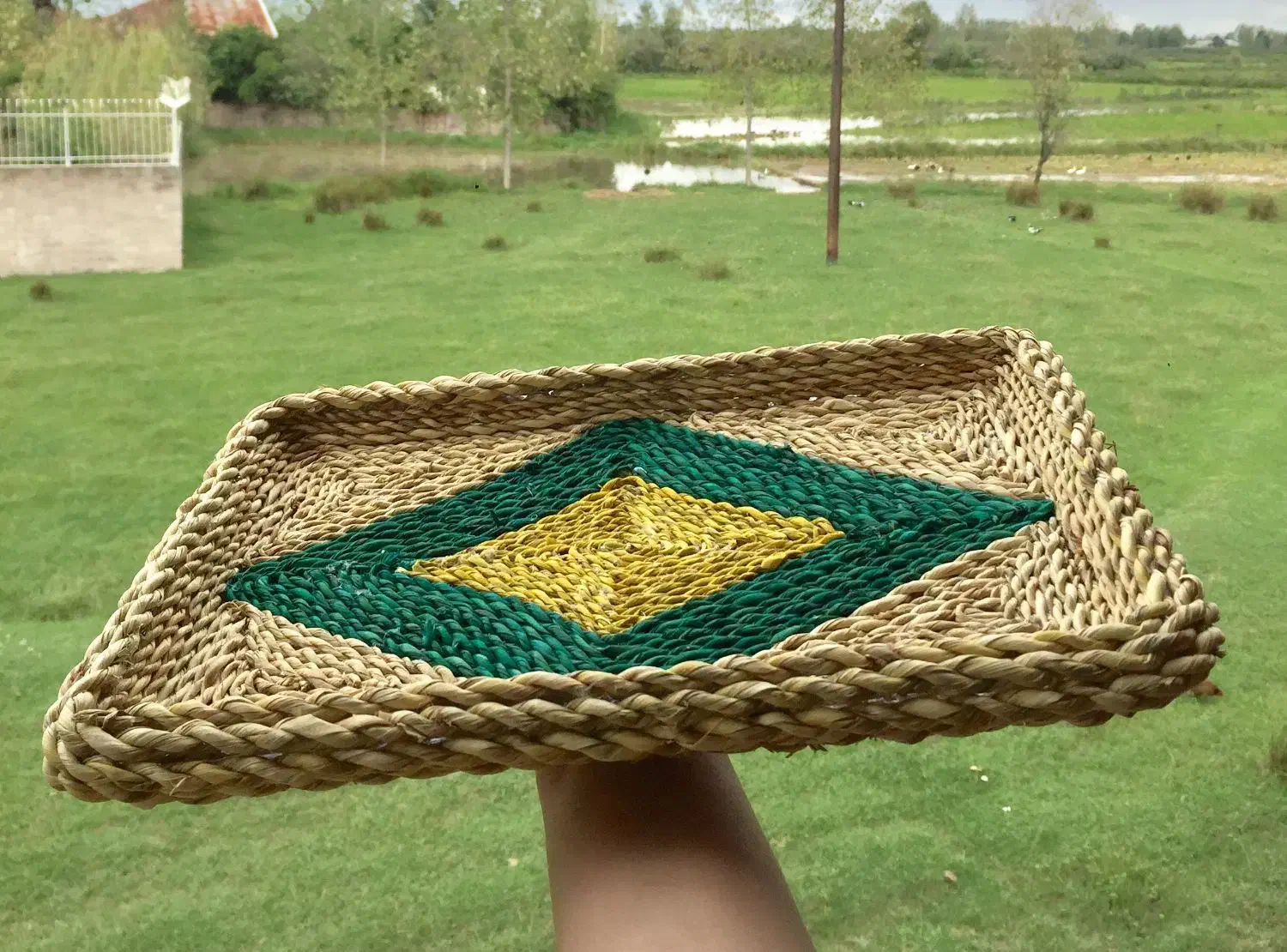 حصیر بافی|صنایع دستی و سایر لوازم تزئینی|رشت, استقامت ۲|دیوار