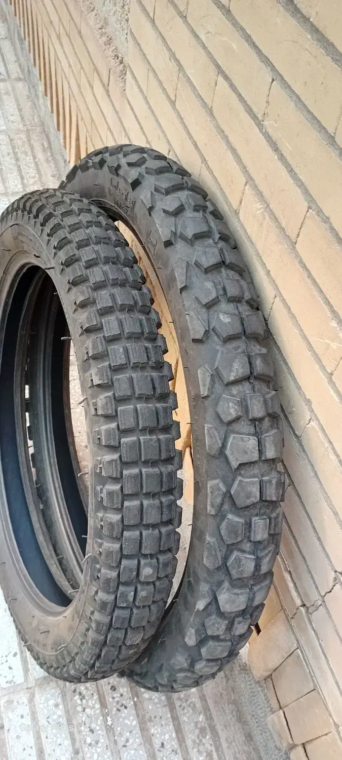 دو حلقه لاستیک موتور|موتورسیکلت|سبزوار, کوی بهار|دیوار