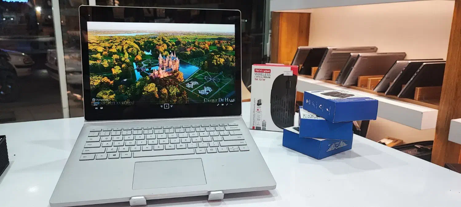 سرفیس بوک۲، پردازنده i7 نسل ۸، رم ۱۶، اقساطی|رایانه همراه|بوشهر, |دیوار