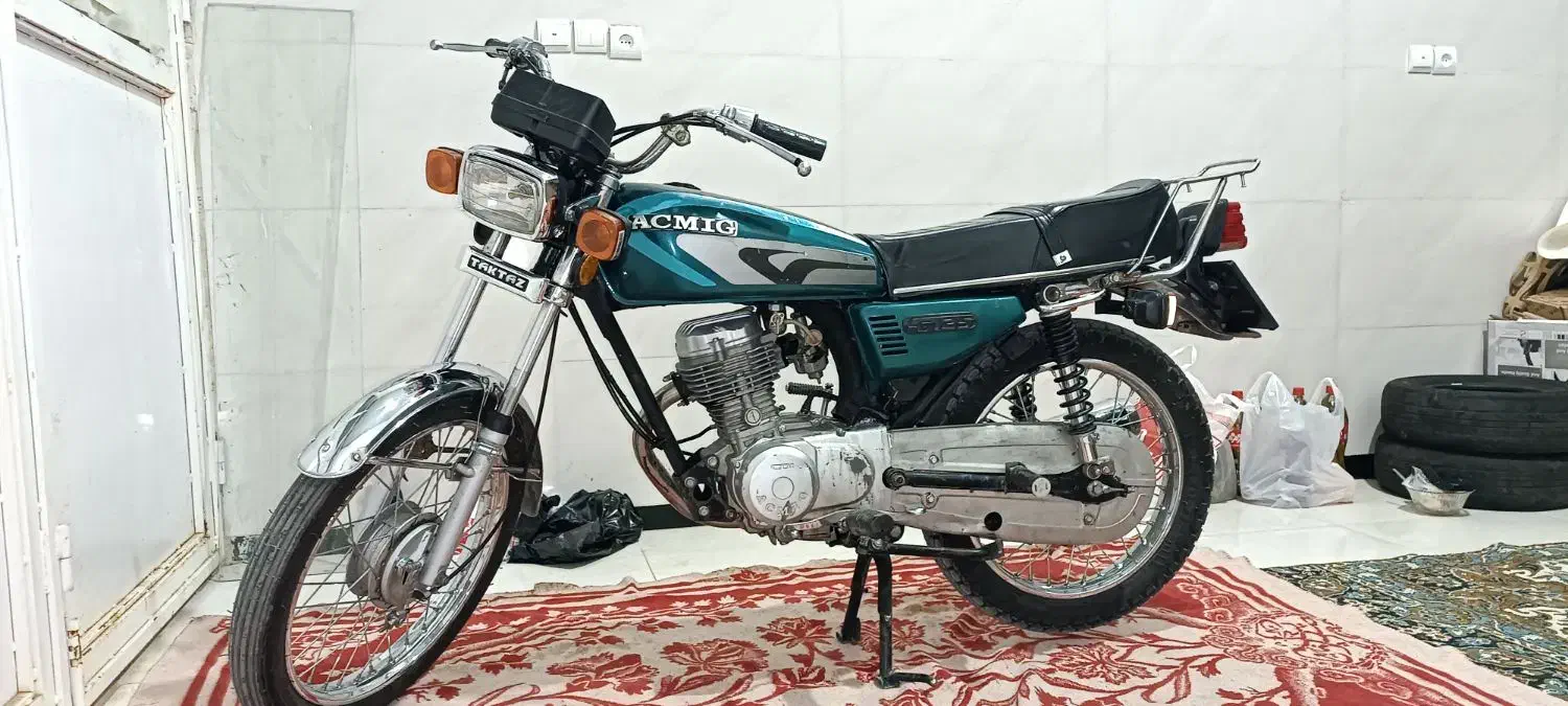 موتور ۱۲۵ مدل۹۵|موتورسیکلت|باینگان, |دیوار