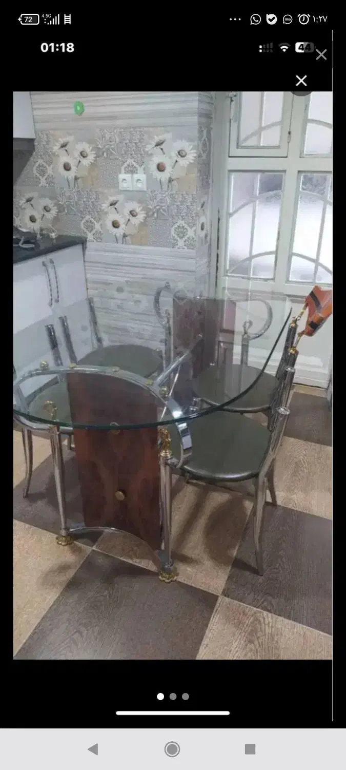 میز غذاخوری|میز و صندلی غذاخوری|بهبهان, |دیوار