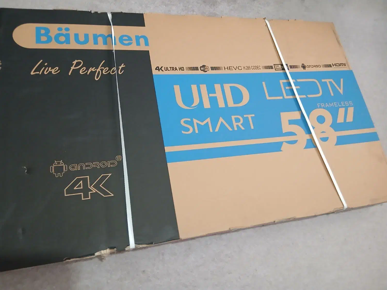 تلوزیون ۵۸ اینچ|تلویزیون و پروژکتور|تهران, شهرک طالقانی|دیوار